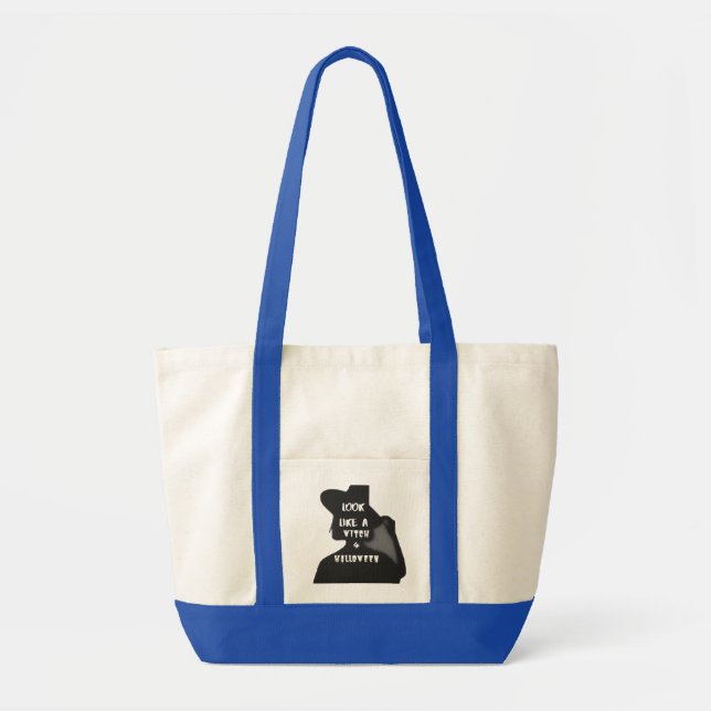 BOLSO DE TELA PARECE A WITCH IN HALLOWEN (Frente)