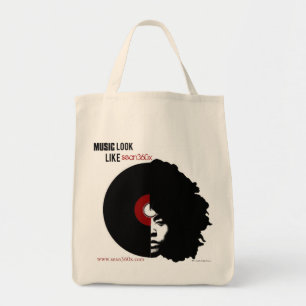 Bolso De Tela Parecer orgánico del tote sean360x música