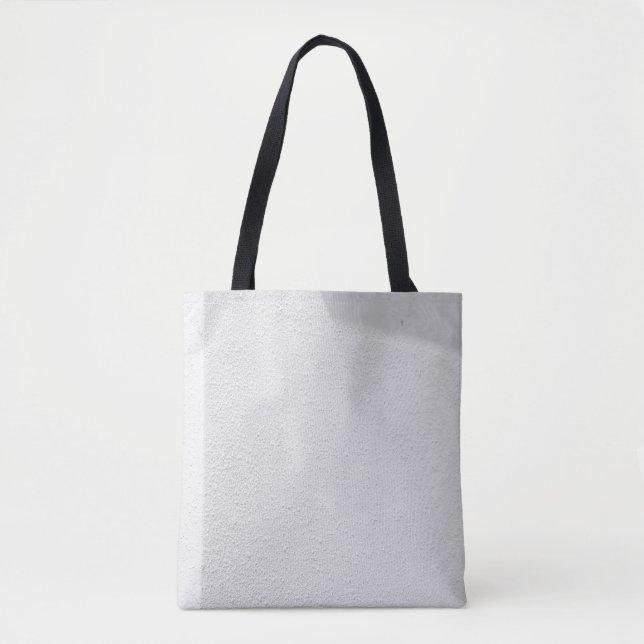 Bolso De Tela Pared de hormigón blanco (Anverso)