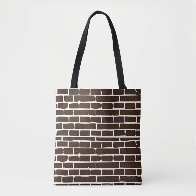 Bolso De Tela Pared de Ladrillo  (Anverso)