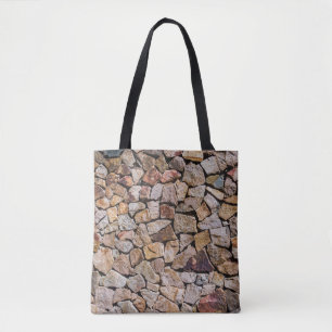 Bolso De Tela Paredes de tela de piedra rota tradicionales