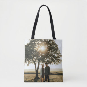 Bolso De Tela Pareja bajo el árbol