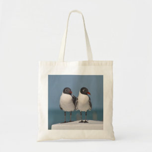 Bolso De Tela Pareja de gaviotas de cabeza negra