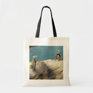 Bolso De Tela Pareja de Iguanas Fotografía de Vida Silvestre Tro