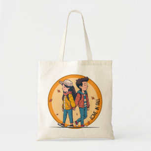 Bolso De Tela Pareja de manos cogiendo la mano caminando juntos