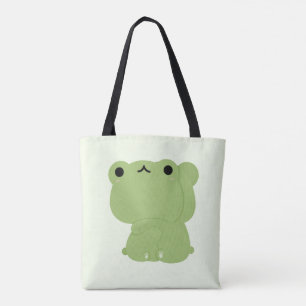 Bolso De Tela Pareja De Rana Cuta
