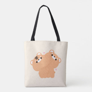 Bolso De Tela Pareja de tigres cúrcuitos