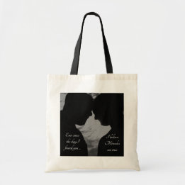 Bolso De Tela Pareja romántica: "Eres un milagro", regalo de bol