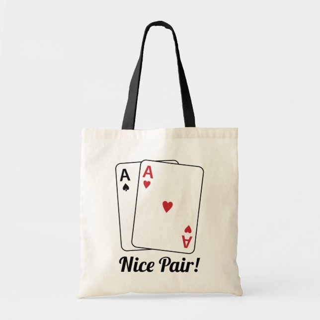 Bolso De Tela Pares agradables (Frente)