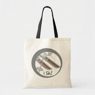Bolso De Tela Pares de camisetas y de regalos del esquí de los