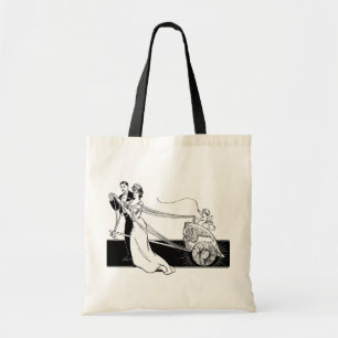 Bolso De Tela Pares de la boda del vintage