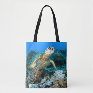 Bolso De Tela Pares de la tortuga