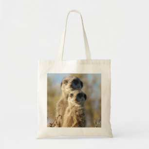 Bolso De Tela Pares de Meerkats