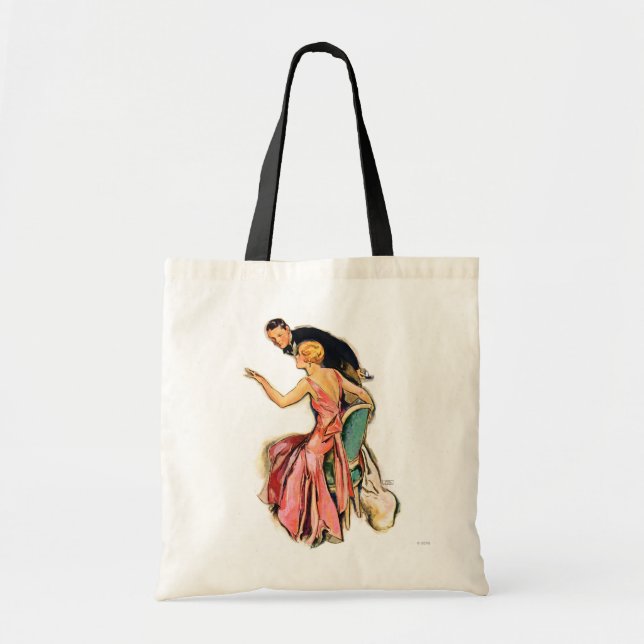Bolso De Tela Pares dedicados (Frente)