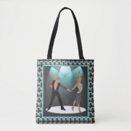 Bolso De Tela Pares latinos de los bailarines del salón de baile