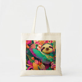 Bolso De Tela Paresseux aux ailes de colibri – Créature hybride