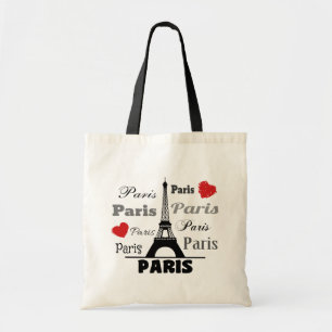 Bolso De Tela Paris
