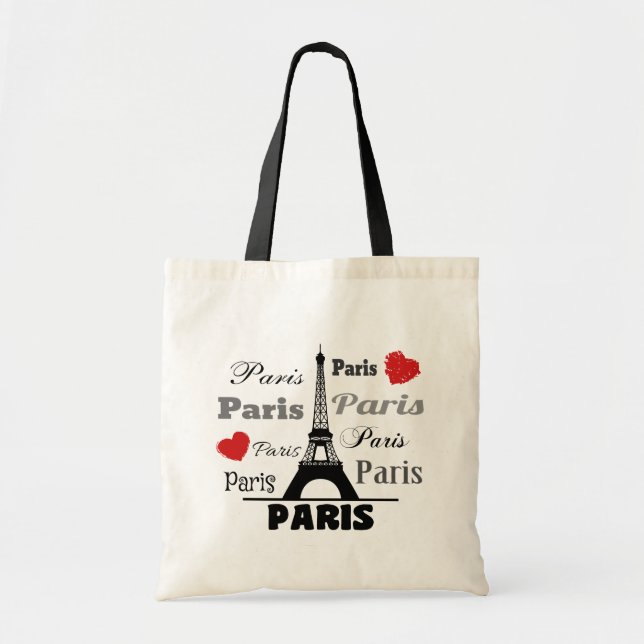 Bolso De Tela Paris (Frente)