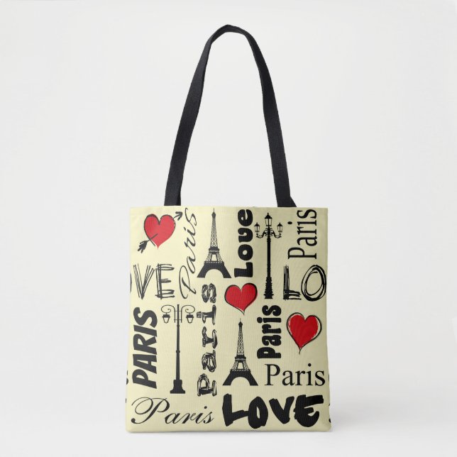 Bolso De Tela París (Anverso)