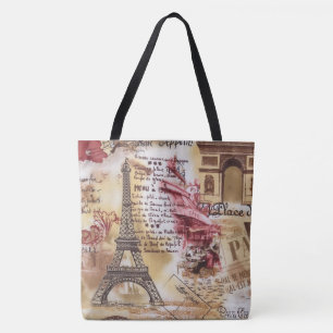Bolso De Tela París