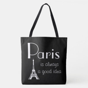Bolso De Tela París es siempre una buena idea