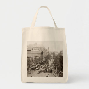 Bolso De Tela París: Les Halles, C1900