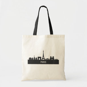 Bolso De Tela París moderno, Ciudad de Francia   Skyline estiliz