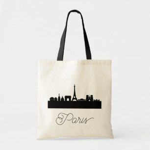 Bolso De Tela París moderno, Ciudad de Francia   Skyline estiliz