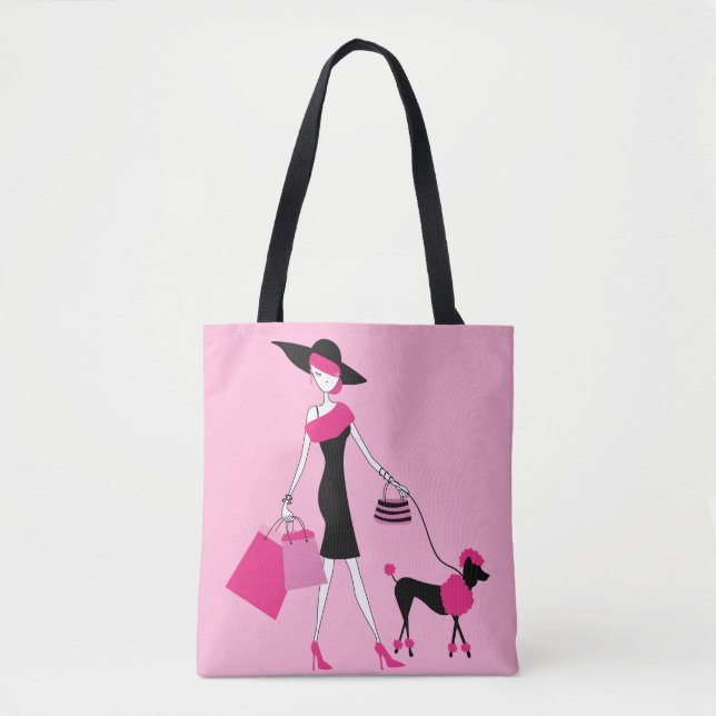 Bolso De Tela ¡Paris Ooo, La La! (Anverso)