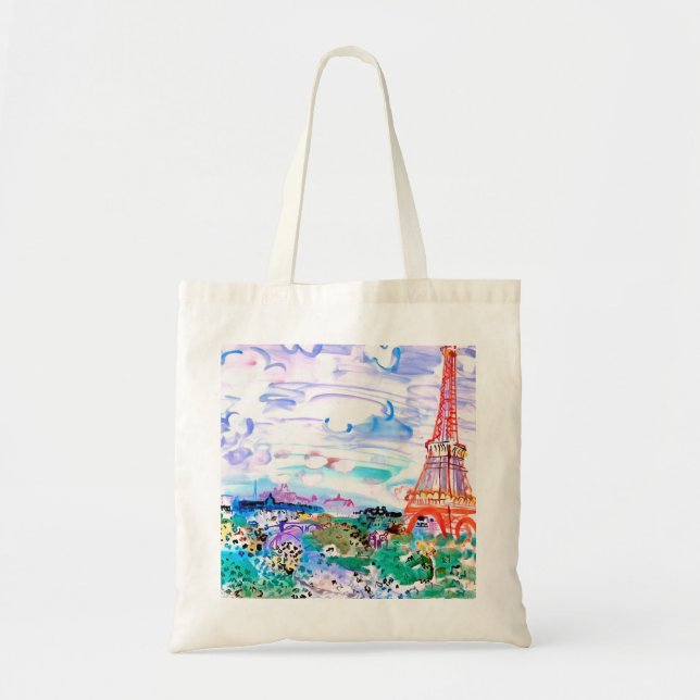 Bolso De Tela Paris Raoul Dufy Tote Bag (Frente)
