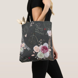 Bolso De Tela París siempre es una buena idea