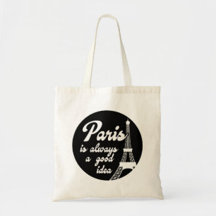 Bolso De Tela París siempre es una buena idea