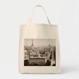 Bolso De Tela París: Visión aérea, 1900