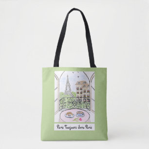 Bolso De Tela París y la Torre Eiffel SIEMPRE PARIS