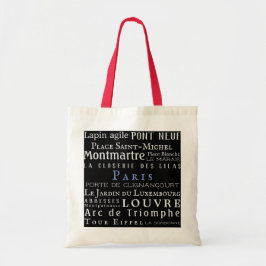 Bolso De Tela París y sus puntos de referencia