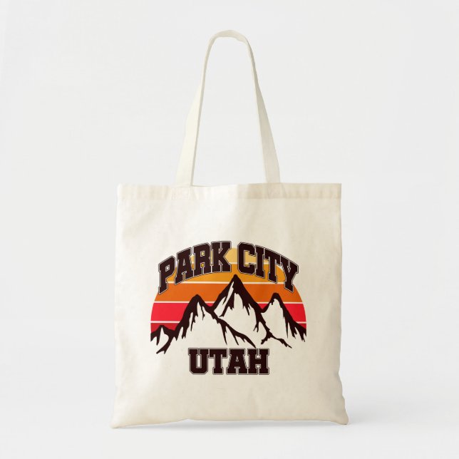 Bolso De Tela Park City, Utah (Frente)