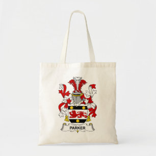 Bolso De Tela Parker Coat of Arms Family Crest 