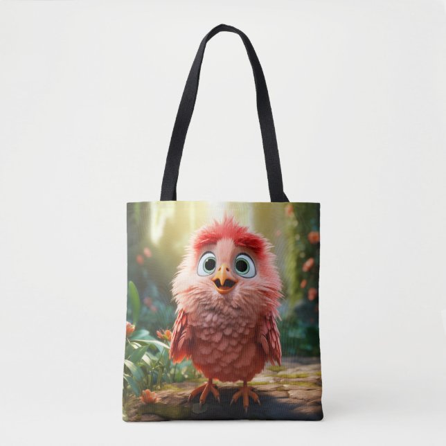 Bolso De Tela Parker - El Cardenal Rojo Chick (Anverso)