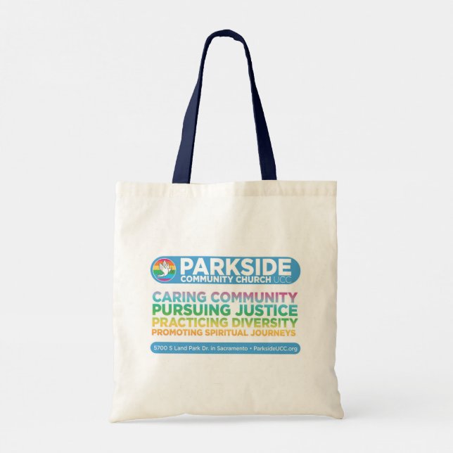 Bolso De Tela Parkside Tote Bag (Reverso)