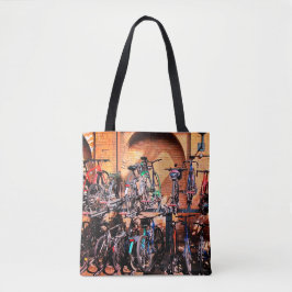 Bolso De Tela Paro de bicicleta