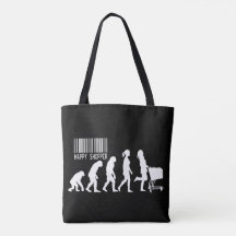 Parodia de la evolución de la compradora feliz Des