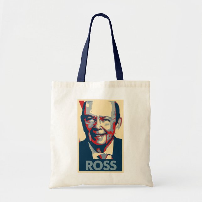 Bolso De Tela Parodia política del poster de Wilbur Ross (Frente)
