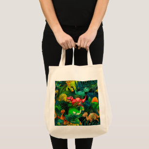 Bolso De Tela Parque de dinosaurios