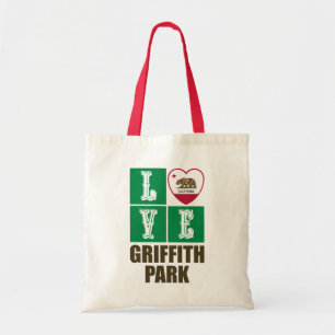 Bolso De Tela Parque de Griffith de la Bandera Estatal de la Rep