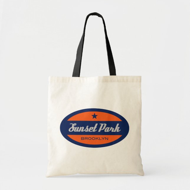 Bolso De Tela Parque de la puesta del sol (Frente)