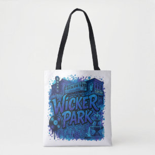 Bolso De Tela Parque de Wicker