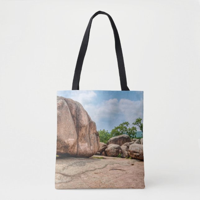 Bolso De Tela Parque estatal Elephant Rocks (Anverso)