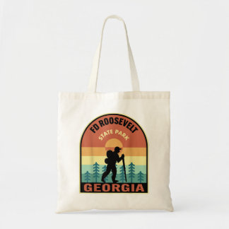 Bolso De Tela Parque Estatal FD Roosevelt Georgia Retro Senderis