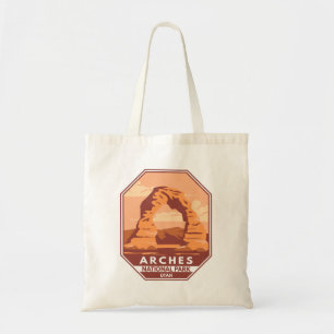Bolso De Tela Parque nacional Arches Utah Delicate Arch Art Retr