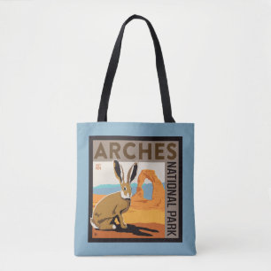 Bolso De Tela Parque nacional Arches, Utah Jackrabbit